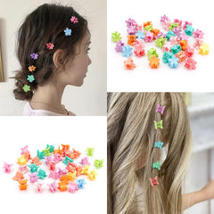 SuPoo butterfly clip in bright colors for toddlers' playful looks.