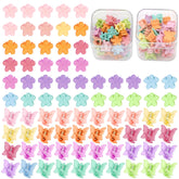 SuPoo flower clip in multi-color for quick, stylish daily hairstyles.