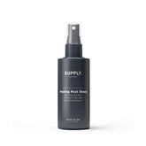 Supply Healing Post Shave bottle shown, compact 2 oz size for on-the-go soothing care.