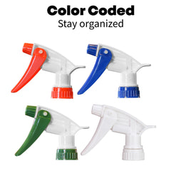 SupplyMaid spray bottle shows oz and ml readings for easy measurement