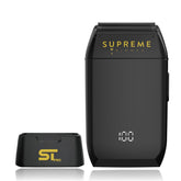 Supreme Trimmer Crunch STF602 in action for a wet shave on the face