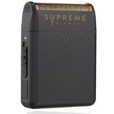 Supreme Trimmer Solo foil shaver pocket-sized for on-the-go grooming.