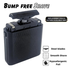 Supreme Trimmer Solo built-in travel lock keeps the shaver secure during travel.