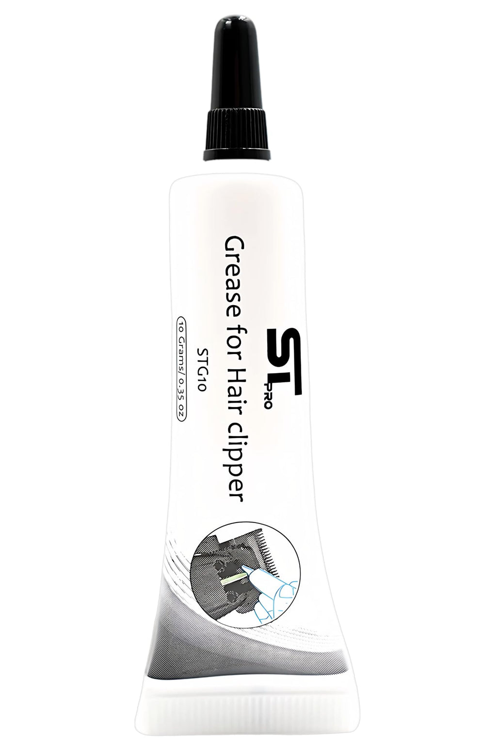 Supreme Trimmer STG10 grease tube front view with premium clipper lubrication