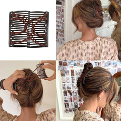 Suptizizkz magic hair clip no crease—gentle grip for all-day wear.