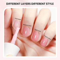 SUPWEE ridge filling creates a smoother nail surface.