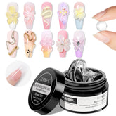 SUPWEE solid builder gel in clear for seamless extensions at home