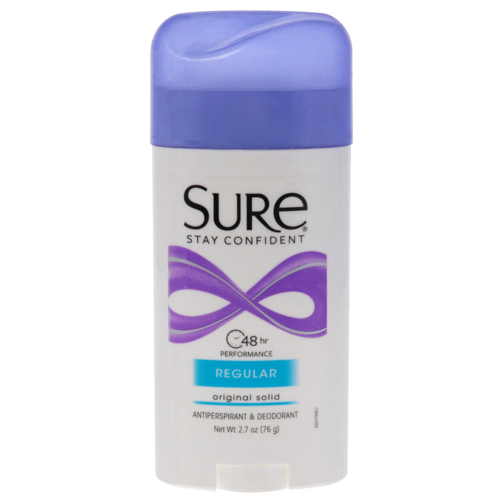 Sure Original Solid Deodorant keeps you fresh all day