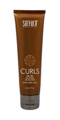 SURFACE Hair Curls Oil Gel bottle pour for defined, frizz-free curls