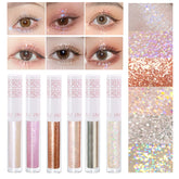 SUSIKEKI Morning Light glitter shadow swatch for subtle daytime sparkle