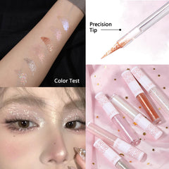 SUSIKEKI Star Flash glitter eyeliner look for bold nighttime shimmer