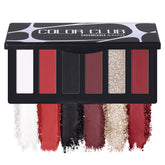 Paleta SUSIKEKI sombras rojas con espejo para maquillajes impactantes.