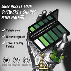 SUSIKEKI Paleta verdes oliva, perfecta para transiciones suaves y estilos naturales