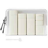 Suteng travel bottles 100ml set front view for organized packing.
