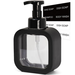 SVLX YIXVN foaming soap dispenser front view shows compact, space-saving kitchen design.
