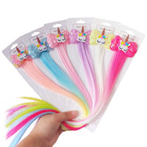SVNMU unicorn hair extensions six-pack adds playful color to everyday looks.