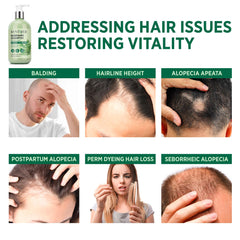 Hands massaging Svvimer shampoo into scalp tea tree oil refreshing sensation