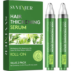 Svvimer Sérum crecimiento cabello botella: aspecto más denso con uso diario.