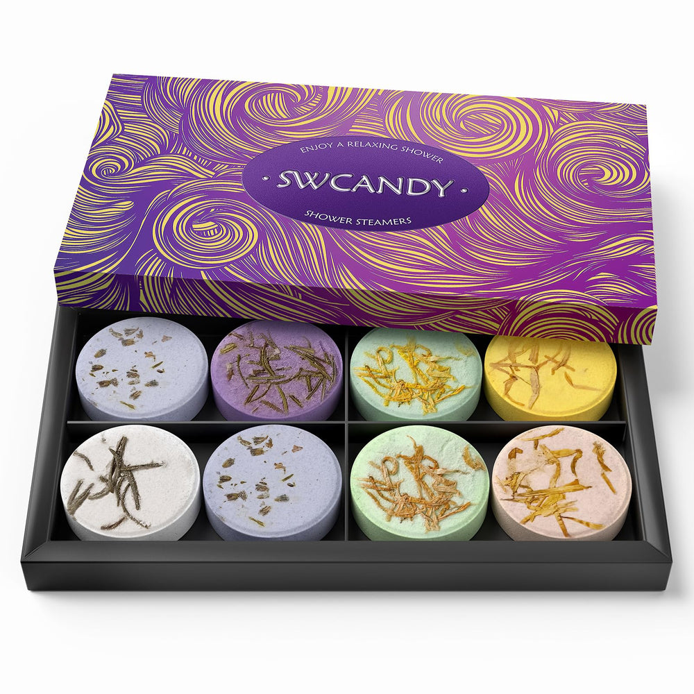 SWCANDY Shower Steamer Lavanda y Menta: aroma relajante para un baño de ducha