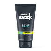 SweatBlock botella de loción antiperspirante para manos mantiene las manos secas
