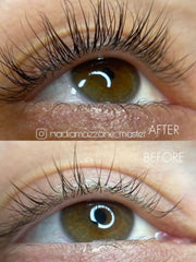 SWEED Eyelash Growth Serum brush application demonstrates precise, gentle lash enhancement