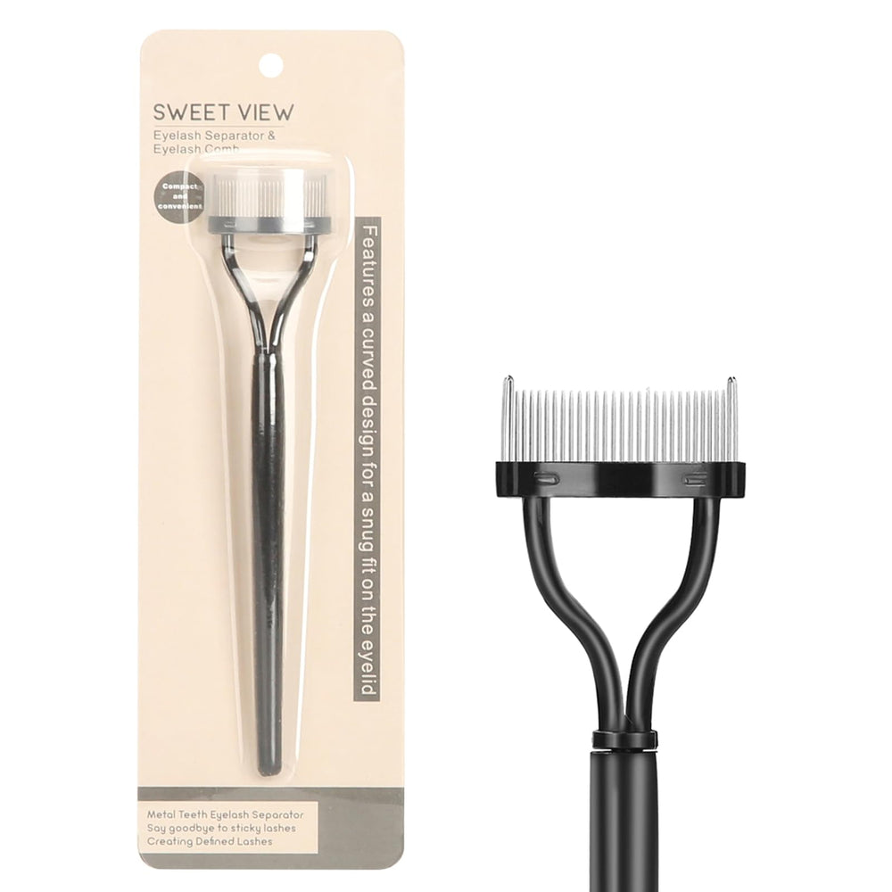 Sweet View eyelash comb lash separator for precise lash separation and clump removal.