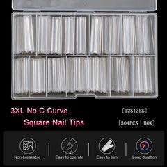 Estuche transparente de SWETIDY para ordenar tips, protección y transporte.
