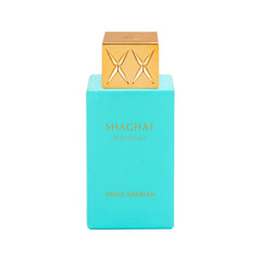 Swiss Arabian Shaghaf Oud Tonka bottle-front showcases a luxurious unisex fragrance for everyday elegance.