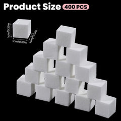 SynHHnergyx compact square sponges provide precise color blending for edge work