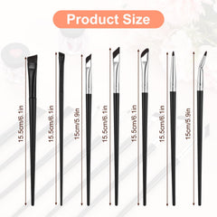 SynHHnergyx ultra-thin eyeliner brush for delicate, detailed winged looks.