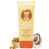 T is for Tame: gel peinado para bebé, textura suave para peinar fácilmente.