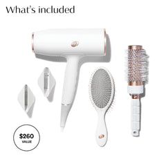 T3 AireLuxe ion generator infuses air with ions to reduce frizz and boost shine.