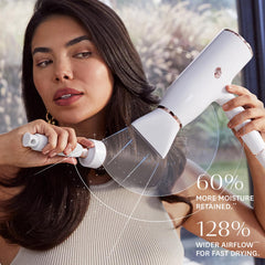 T3 AireLuxe RapidAire IQ technology delivers fast, even heat.