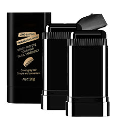 TABOUNTS 2-in-1 hair color stick comb packaging for quick, on-the-go color touch-ups.