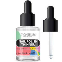 Tachibelle Nail Polish Thinner bottle cap prevents evaporation and preserves polish quality.