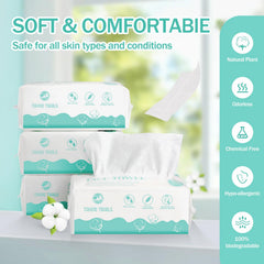 Toalla facial Tahoe Trails textura suave y absorbente para desmaquillar