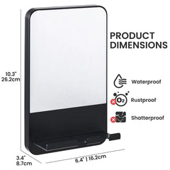 TAILI removable fogless mirror leaves no residue on surfaces