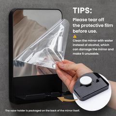 TAILI suction cup on tile enabling tool-free installation