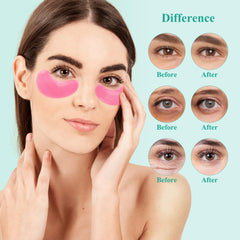 Parches para ojos Taimand con lavanda, cuidado relajante.