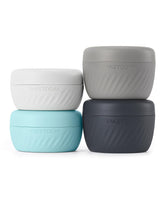 TakeToday four-pack travel containers 2oz grey for compact carry-on packing