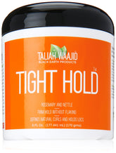 Taliah Waajid Black Earth Tight Hold bottle for strong, frizz-free styles.