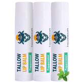 Bálsamo labial Tallowbourn con grasa de vaca alimentada con pasto para hidratación profunda