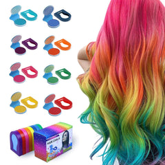TALLSOCNE Hair Chalk blue for vibrant temporary color on kids' hair.