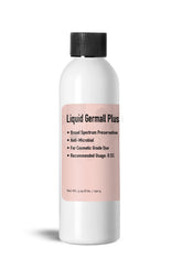 Talsen Chemicals Germall Plus clear liquid bottle for broad-spectrum cosmetic preservation.