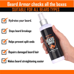 Barba con control de encrespamiento gracias a Tame The Wild