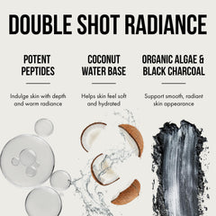 Tan Asz U Coconut Water base highlighting skin conditioning