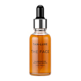 Tan-Luxe The Face bottle with illuminating drops for a customizable glow