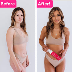 Tanceuticals CC Self Tanning Mousse color swatches show natural shade options
