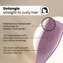 Tangle Teezer Chrome Ultimate Detangler suitable for all hair types