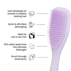 Tangle Teezer Fine Hair Dry-Use close-up for quick detangling on dry hair.